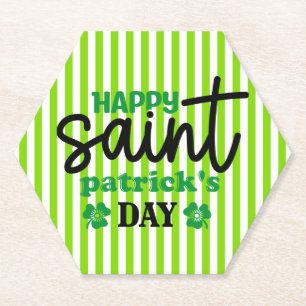 Dessous-de-verre En Papier Bonne Saint Patrick's Day-59889