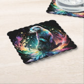 Dessous-de-verre En Papier Bord Spectrum : Les Otter Glow (Incliné)