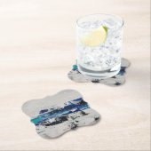 Dessous-de-verre En Papier Brise (En situation)