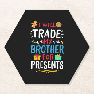 Dessous-de-verre En Papier Brother Christmas