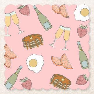 Dessous-de-verre En Papier Brunch & Bubbly Dessous de Verre