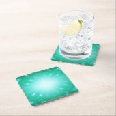 Dessous-de-verre En Papier Bulles lumineuses (En situation)