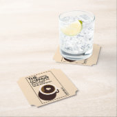 Dessous-de-verre En Papier Café Barista (En situation)