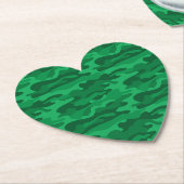 Dessous-de-verre En Papier Camo Monocolor Vert Espagnol (Incliné)