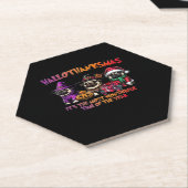 Dessous-de-verre En Papier Carlin Halloween Thanksgiving Noël Classique T-Shi (Incliné)