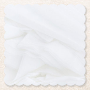 Dessous-de-verre En Papier Carré en pierre de marbre