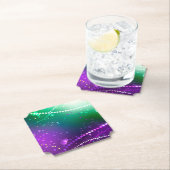 Dessous-de-verre En Papier Carthagène Solive Purple (En situation)