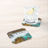 Dessous-de-verre En Papier Cascade de Godafoss, Islande (En situation)