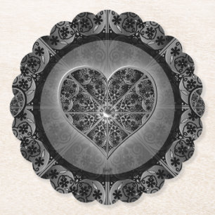 Dessous-de-verre En Papier Céramique noir