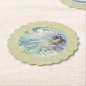 Dessous-de-verre En Papier C'est un événement Fairy Happy (Incliné)