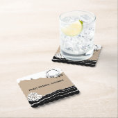 Dessous-de-verre En Papier C'est une fête d'anniversaire de plage (En situation)