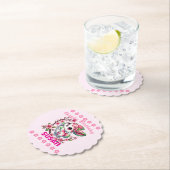 Dessous-de-verre En Papier Charming Sakura Bunny (En situation)