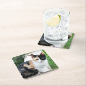 Dessous-de-verre En Papier Chat Fantôme de l'Opéra (En situation)