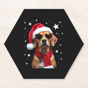 Dessous-de-verre En Papier Chemise de Noël Drôle de Boxer avec Lumières de No