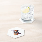 Dessous-de-verre En Papier Chemise T classique Sloth Halloween (En situation)