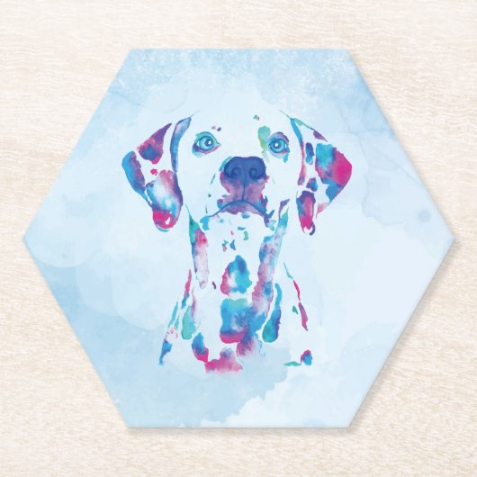 Dessous-de-verre En Papier Chien (Devant)