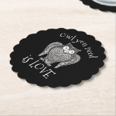 Dessous-de-verre En Papier Chouette dont vous avez besoin (Incliné)