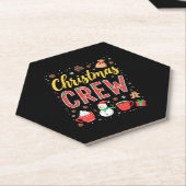 Dessous-de-verre En Papier Christmas Crew (2) (Incliné)