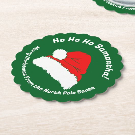 Dessous-de-verre En Papier Christmas Decor (Incliné)