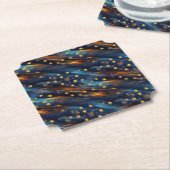 Dessous-de-verre En Papier Ciel des étoiles (Incliné)