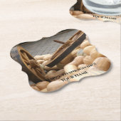 Dessous-de-verre En Papier Citrouilles et roue (Incliné)