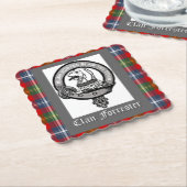 Dessous-de-verre En Papier Clan Forrester Crest (Incliné)