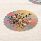 Dessous-de-verre En Papier "Clarté Cristal" (Incliné)