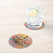 Dessous-de-verre En Papier "Clarté Cristal" (En situation)