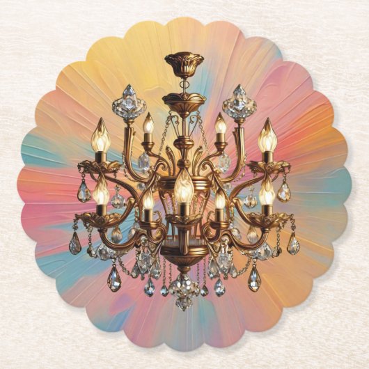 Dessous-de-verre En Papier "Clarté Cristal" (Devant)