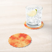 Dessous-de-verre En Papier Cluster RedStar (En situation)