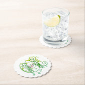 Dessous-de-verre En Papier Coaster de Canasta (En situation)