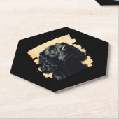 Dessous-de-verre En Papier Cocker Spaniel (Incliné)