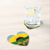 DESSOUS-DE-VERRE EN PAPIER COLLINE DU SOL (En situation)