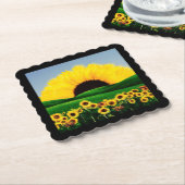 DESSOUS-DE-VERRE EN PAPIER COLLINE DU SOL (Incliné)