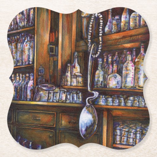 Dessous-de-verre En Papier Compris implicitement (Devant)