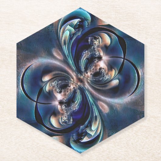 Dessous-de-verre En Papier Conception (Devant)