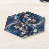 Dessous-de-verre En Papier Conception (Incliné)