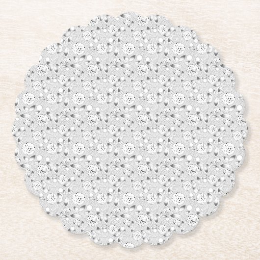 Dessous-de-verre En Papier Conception complète sept (Devant)