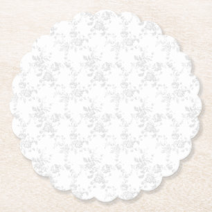 Dessous-de-verre En Papier conception d'art linéaire