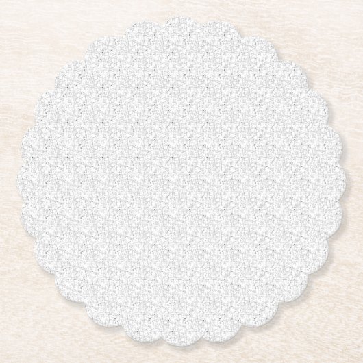 Dessous-de-verre En Papier conception de langage Cinq (Devant)