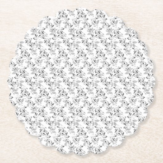 Dessous-de-verre En Papier Conception de langue Vingt (Devant)