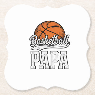 Dessous-de-verre En Papier Conception de t-shirt avec gravure vintage Papa de
