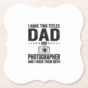 Dessous-de-verre En Papier Conception de T-shirt avec gravure vintage pour ph