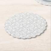 Dessous-de-verre En Papier Conception du langage Trois (Incliné)