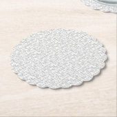 Dessous-de-verre En Papier Conception du langage Vingt-Trois (Incliné)