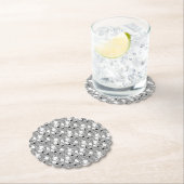 Dessous-de-verre En Papier conception quatre points (En situation)