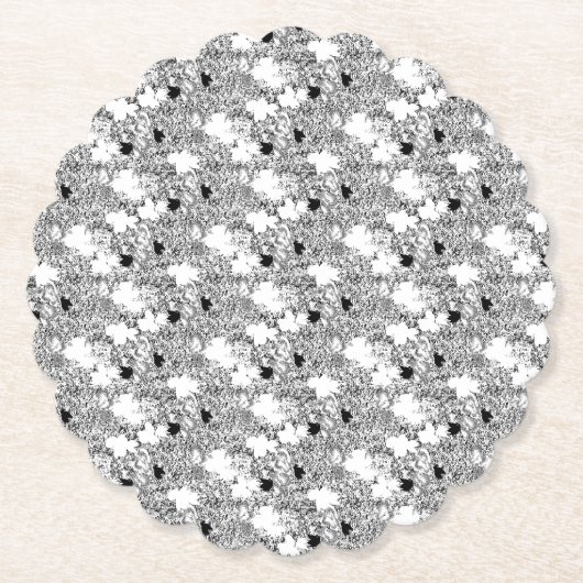 Dessous-de-verre En Papier conception quatre points (Devant)