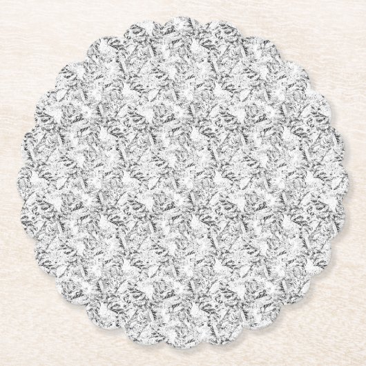 Dessous-de-verre En Papier conception sèche Twenty Two (Devant)