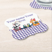 Dessous-de-verre En Papier concert (Incliné)