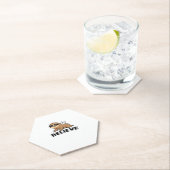 Dessous-de-verre En Papier Cool Flying Sloth Croyez Drôle Motivational Design (En situation)